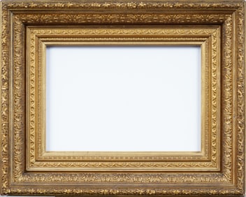 Antique American Wide Giltwood Hudson River School Original Oil Painting Fits 12 by 18 Artwork