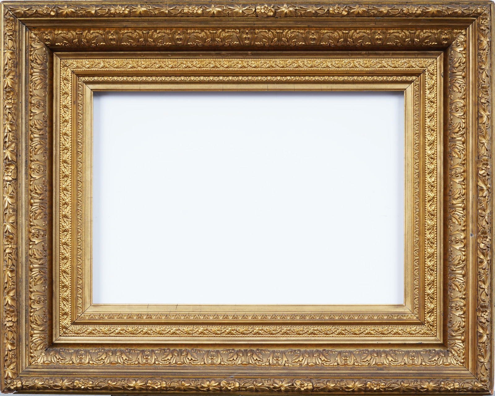 Antique American Wide Giltwood Hudson River School Original Oil Painting Fits 12 by 18 Artwork (1 of 5)