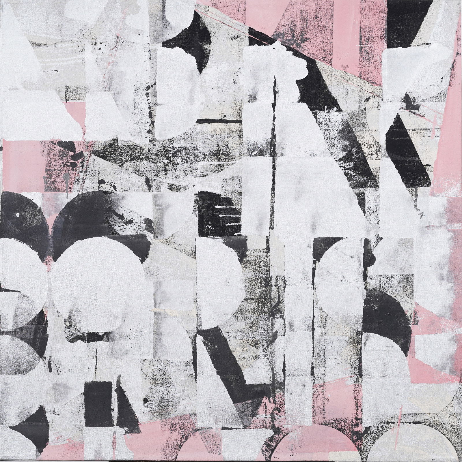 Vintage American Modernist Large Abstract Expressionist New York School MCM Oil Painting (1 of 5)