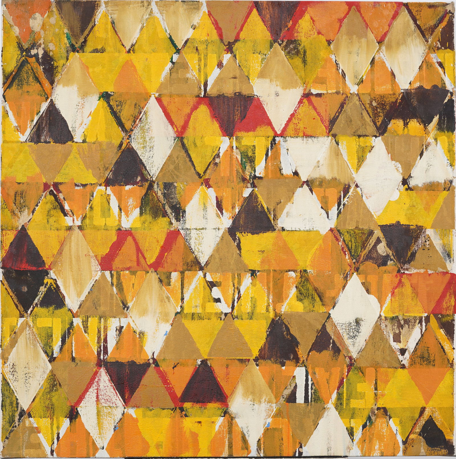 Vintage American Modernist Large Abstract Expressionist New York School MCM Oil Painting (1 of 5)