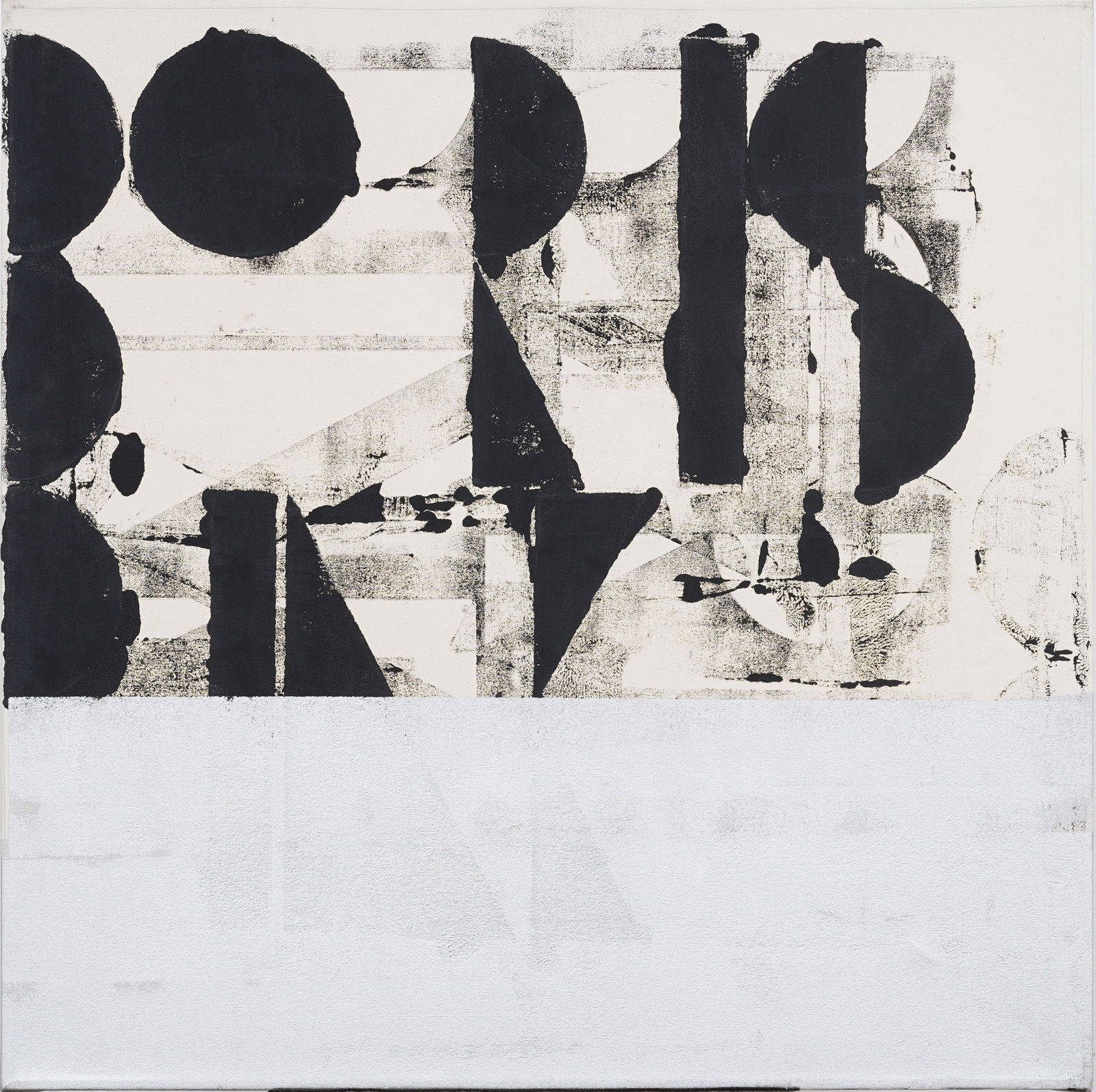 Vintage American Modernist Large Abstract Expressionist New York School MCM Oil Painting (1 of 4)