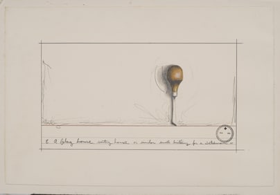 Vintage American School Modernist Print