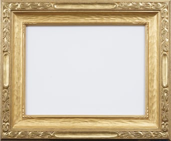 Vintage American Impressionist Wide Gold Giltwood Oil Painting Frame Fits 18 x 24 Art