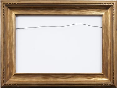 Newcomb Macklin Gold Leaf Antique American Impressionist Oil Painting Frame Fits 16x24 Art