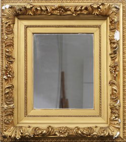 Antique Impressionist Barbizon School  Oil Painting Frame