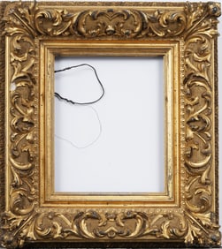 Antique European Impressionist  Oil Painting Frame