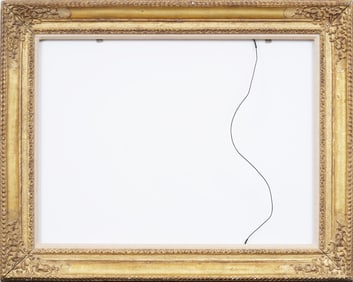 Large Vintage American Fancy Ornate Gold Giltwood Oil Painting Frame Fits 24x32 Art