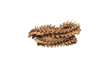 Large Interlocking Folk Art Wooden Puzzle Chain