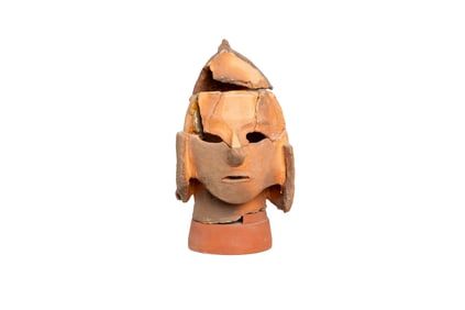 Ancient-Style Terracotta Head Fragment