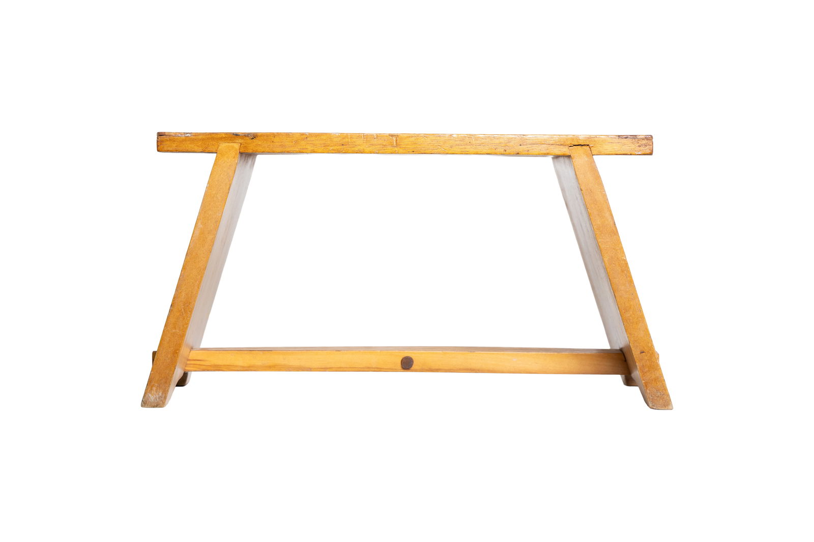 Small Wooden Slant?Side Bench / Table (1 of 6)