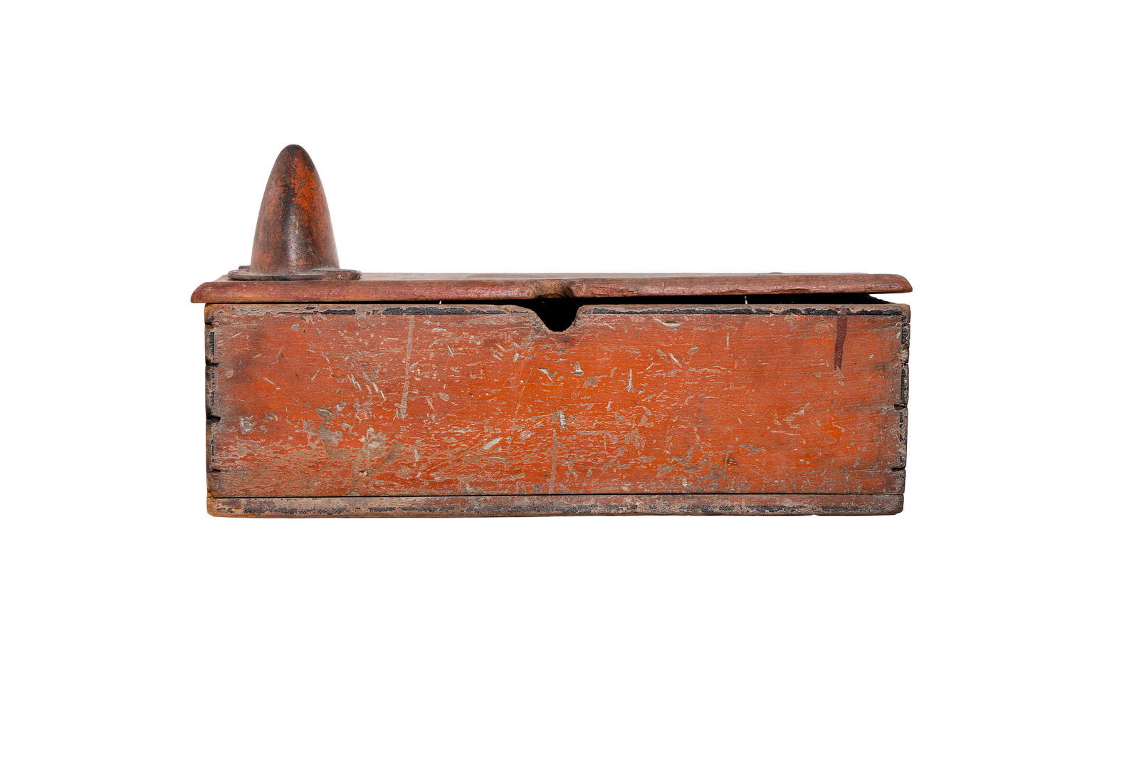 Antique Dovetailed Box with Cone Finial (1 of 8)