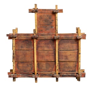 Folk Art Wooden Joinery Model