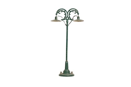 Double-Headed Cast Iron Street Lamp