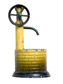 Yellow Painted Water Pump Accessory