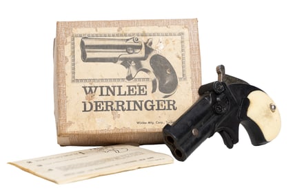 Vintage Toy Gun in Original Box – Mid-Century Children’s Toy Collectible