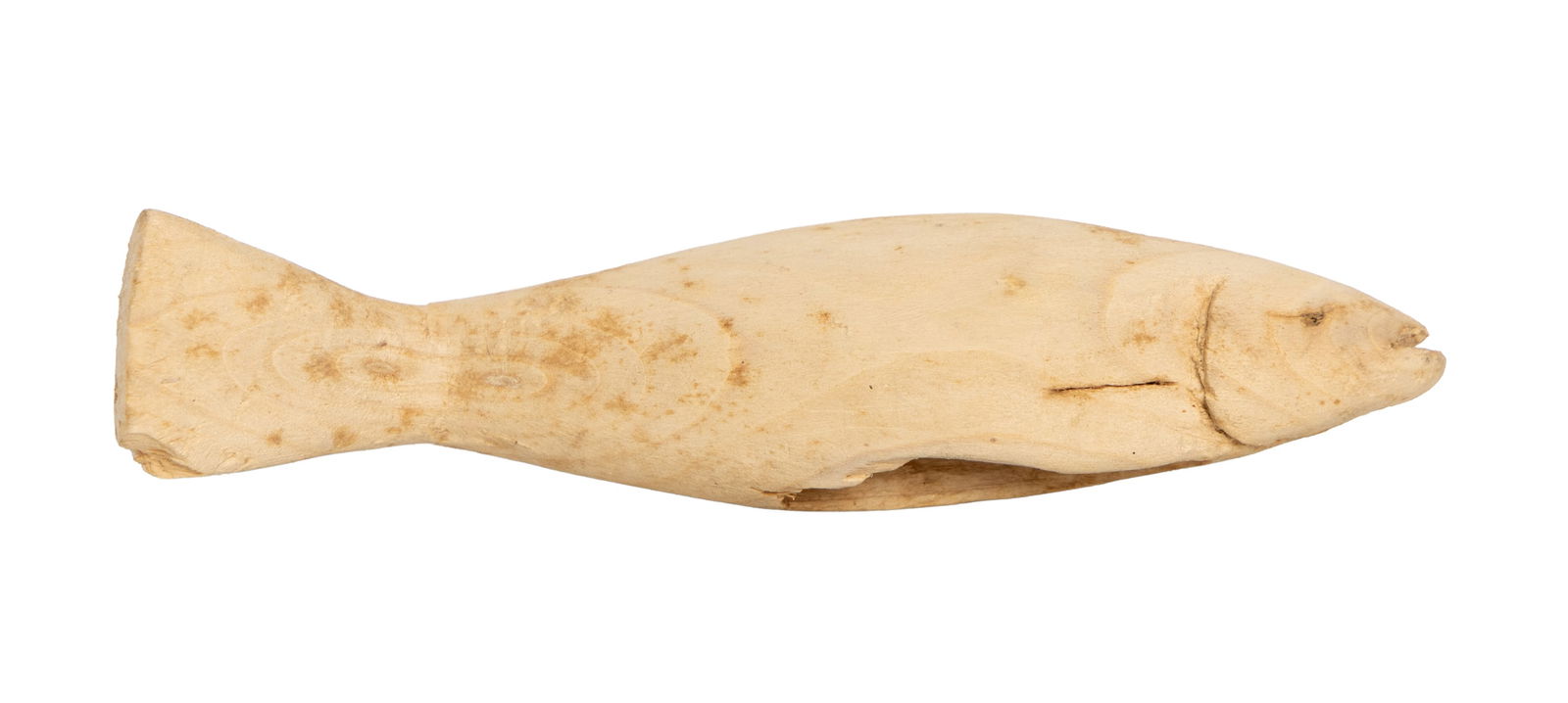 Hand-Carved Folk Art Fish Decoy (1 of 3)