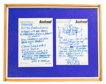 Prophetic Notes on Anafranil Notepads