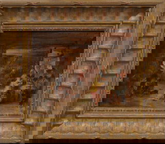 Eskine Nicol (1825-1904) Incredible Antique Scottish Tavern Scene Signed Oil Genre Painting