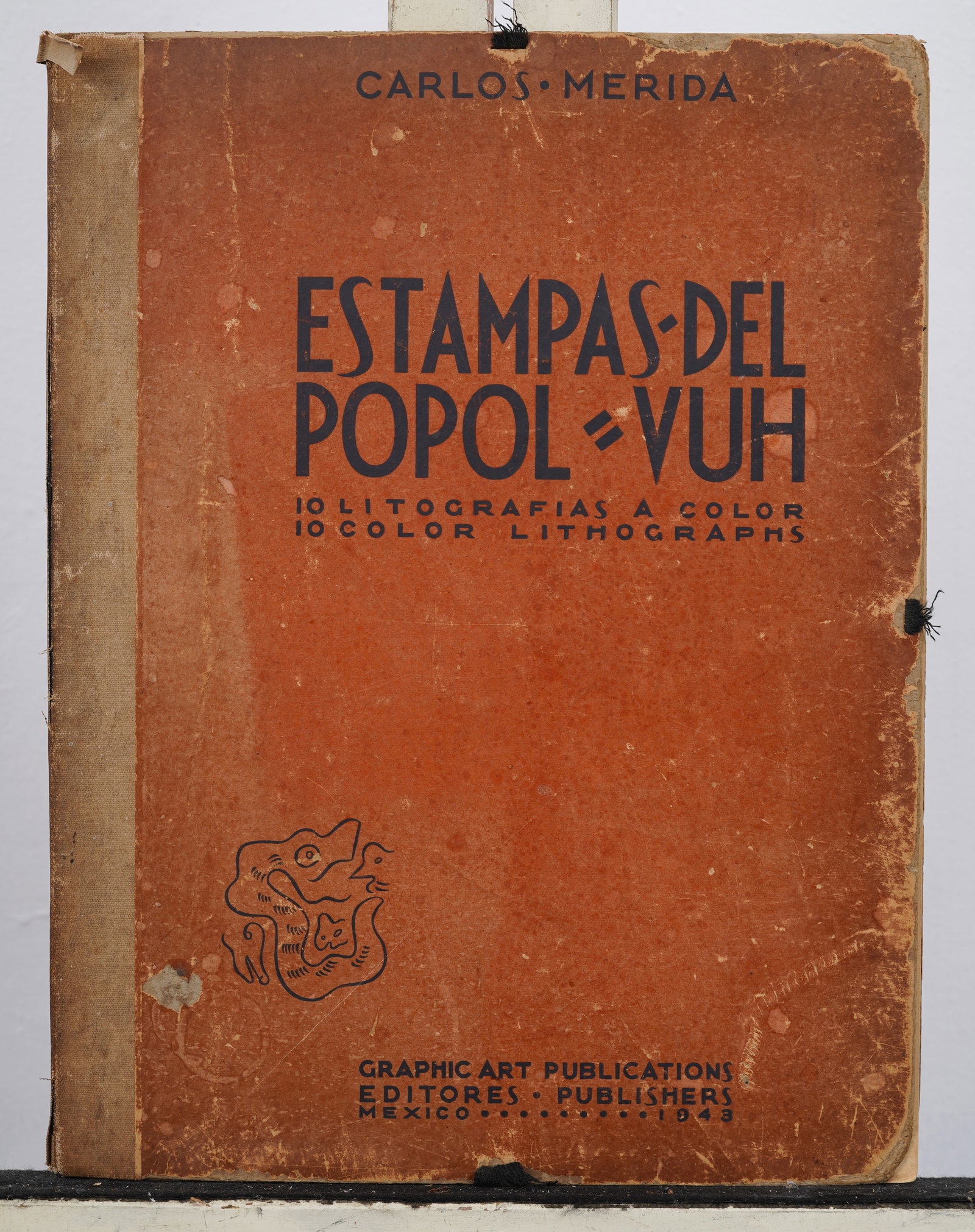 Carlos Mérida (1891-1985) Vintage Mexican Collection of 10 Mid Century Modernist Lithographs MCM (1 of 13)