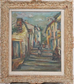Jacques Zucker (1900 - 1981) Vintage Post Impressionist Impasto European Modernist Oil Painting