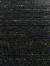 Ford Beckman (1952 - 2014) Vintage Abstract Expressionist Textured Modern Signed Oil Painting