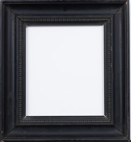 Antique European Ebonized Finish Oil Painting Frame fits 11.25" x 9.75" Painting