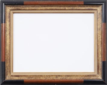 Unique Gilded Cove Checkerboard Finish Antique Painting Frame fits 21.5" x 28.75" Painting