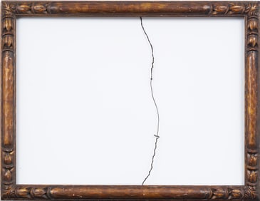 Antique Carved Wood Painting Frame fits 26.25" x 36" Painting