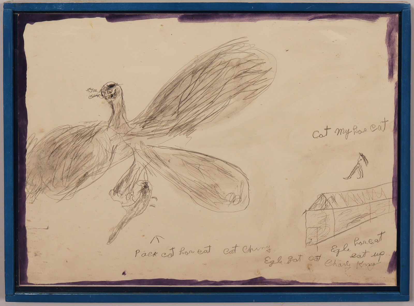 Vintage American Folk Art Mixed Media (1 of 5)