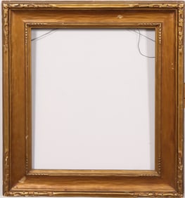 Antique American Newcomb Macklin Giltwood Oil Painting Exhibition Frame Fits 16x20