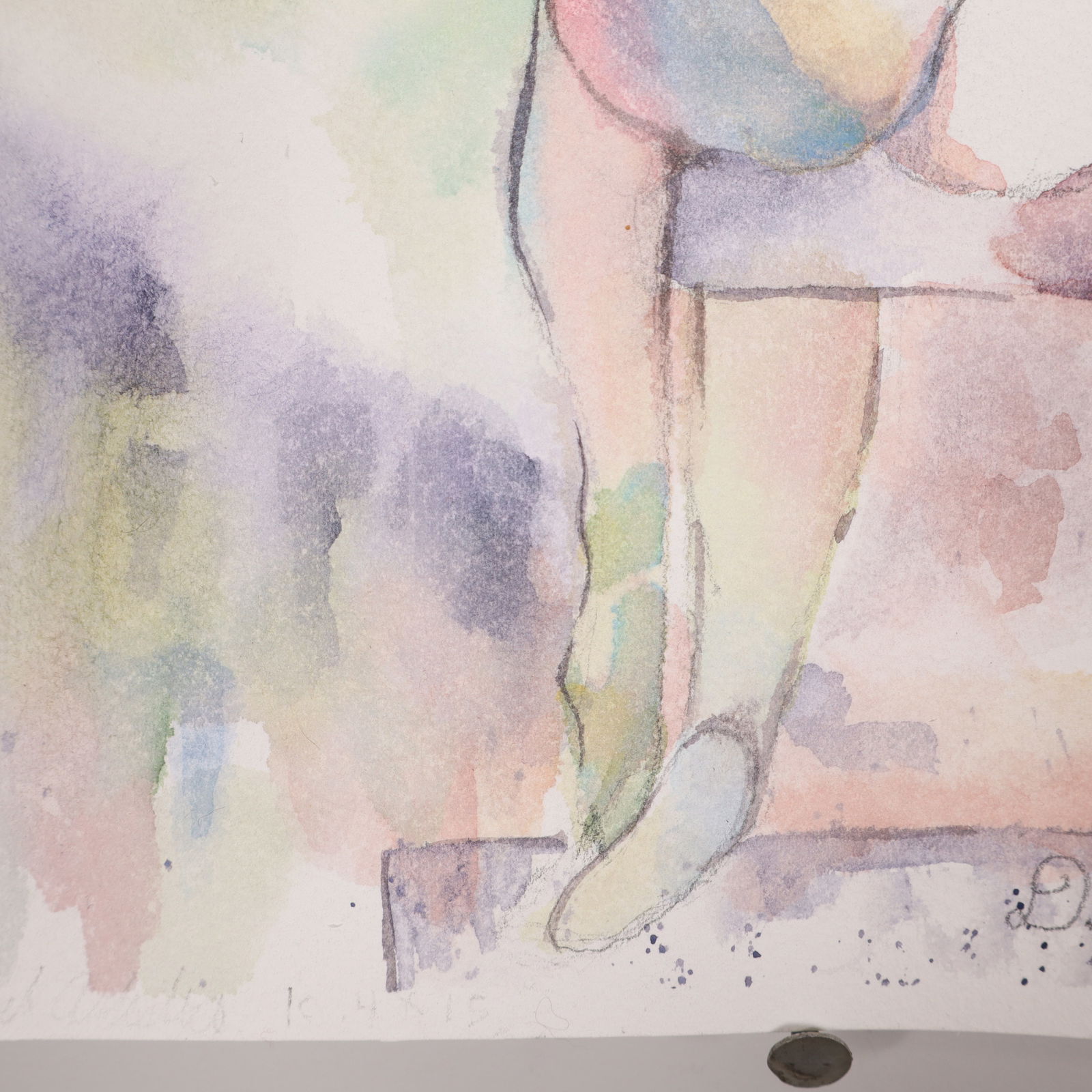 Luminal Form: A Seated Nude Study - 5