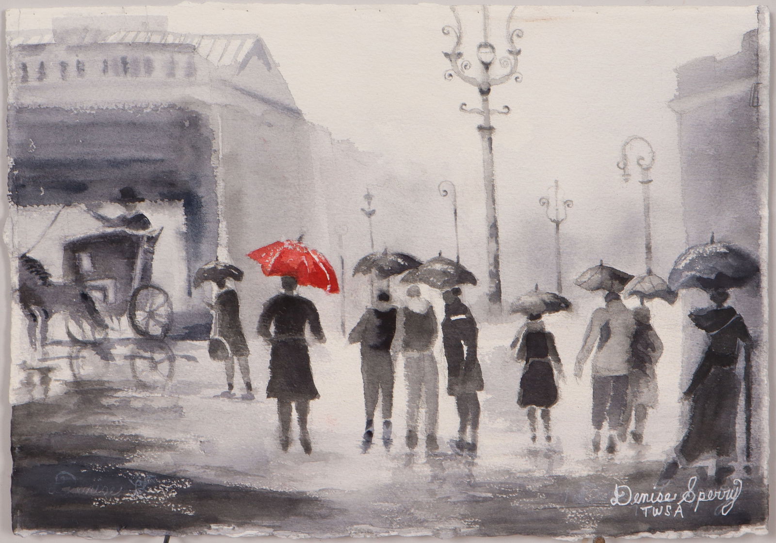 Vibrant Rainy Day in the Plaza (1 of 8)