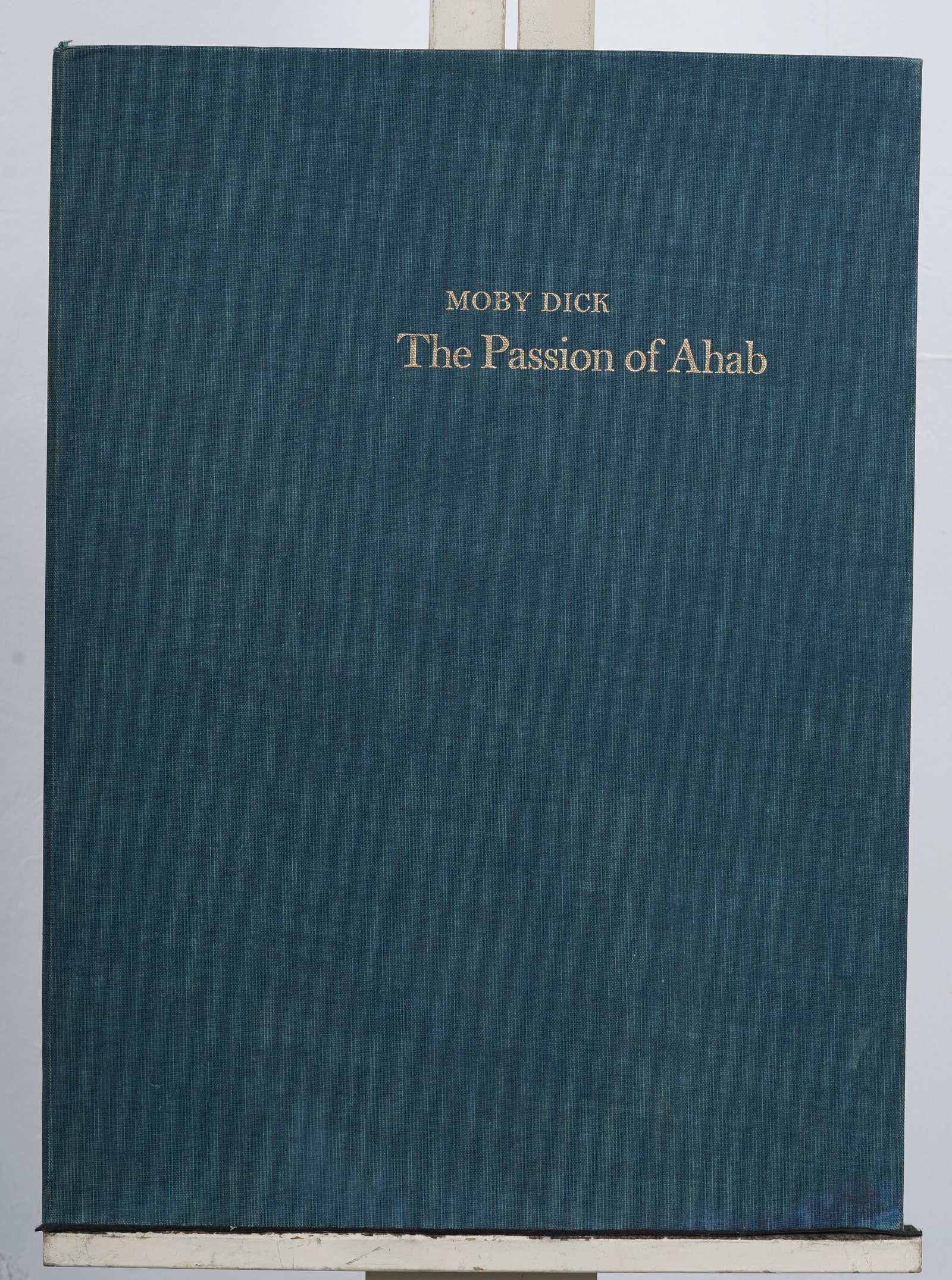 Moby Dick "The Passion of Ahab" Lithographs by Benton Spruance 26 Lithograph Portfolio (1 of 9)