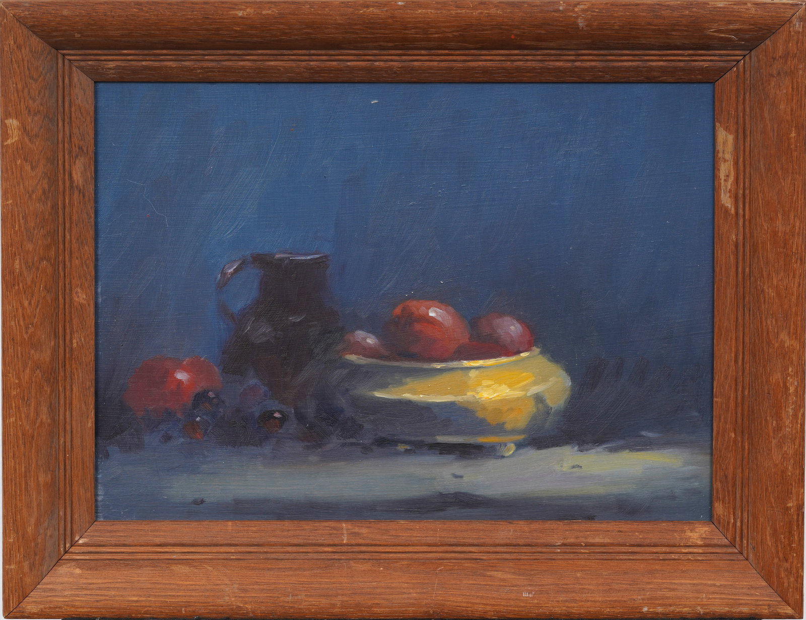 Robert Waltsak Still Life Vintage American Original Oil Painting on Panel (1 of 5)