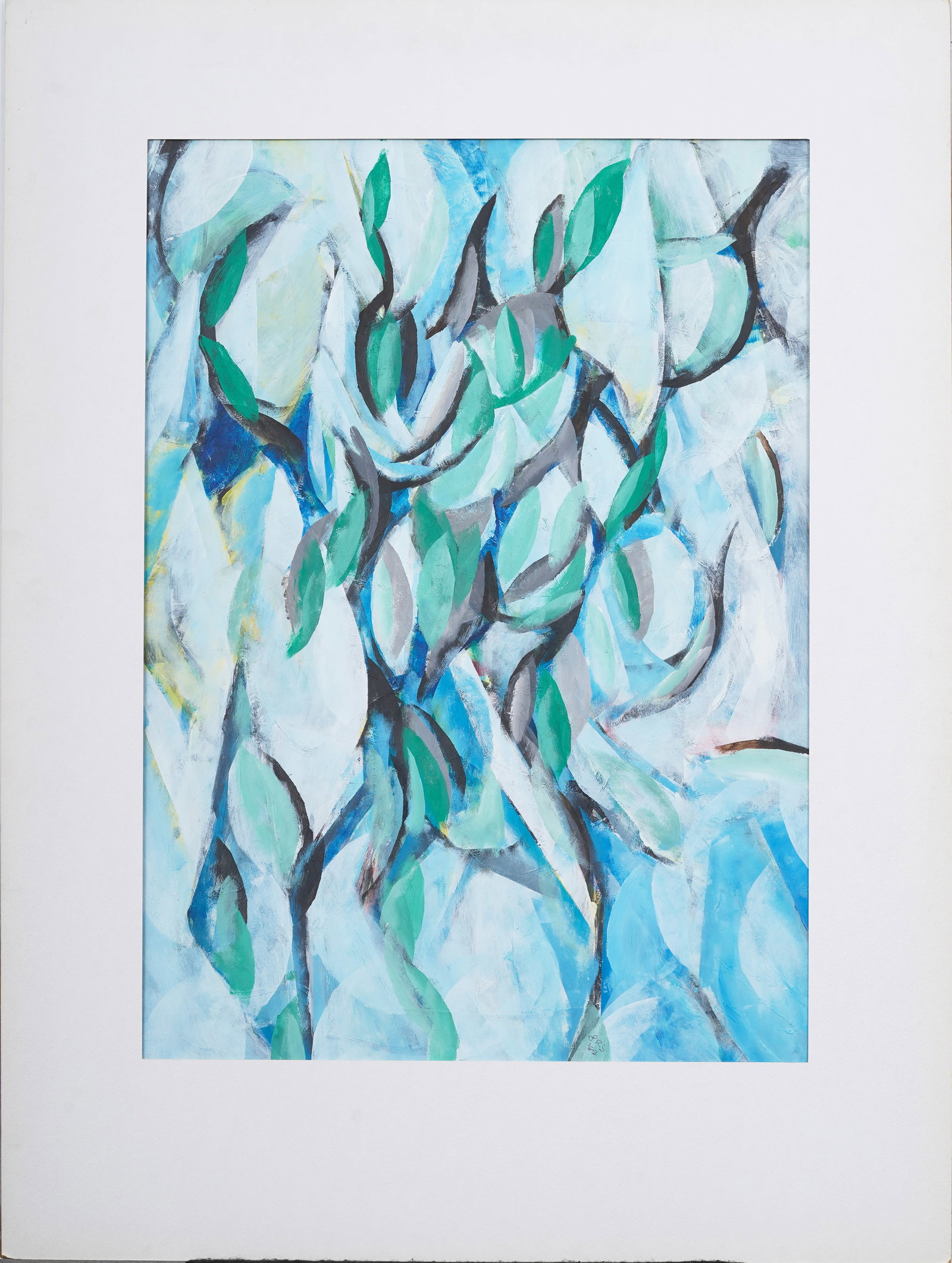 Fred Schwartz (1921 - 2009) Vintage American Abstract Oil Painting (1 of 6)