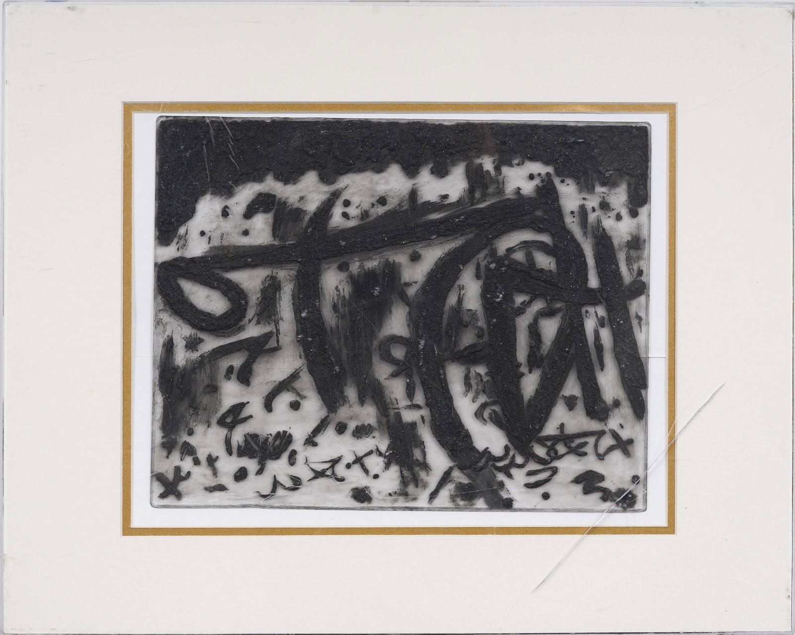 Vintage Black and White Framed Original Abstract Oil Painting: Vintage American oil painting. Framed. Measuring: 16 by 20 inches overall, and 10 by 12 painting alone. Please see all images for condition. Size is measured and written on the back of the painting or