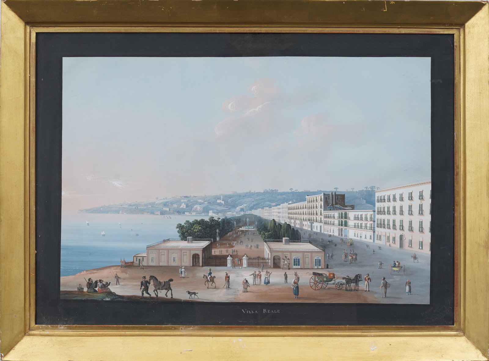 Vintage Villa Reale Tuscany Print or Painting? Don't Know! Framed Though (1 of 8)