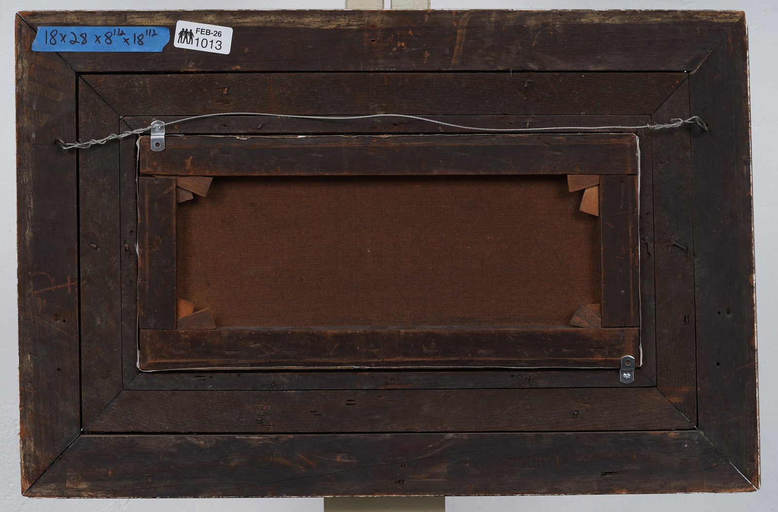 Important 19th Century Egyptian Nile River Landscape Orientalist Framed Signed Original Oil Painting - 11