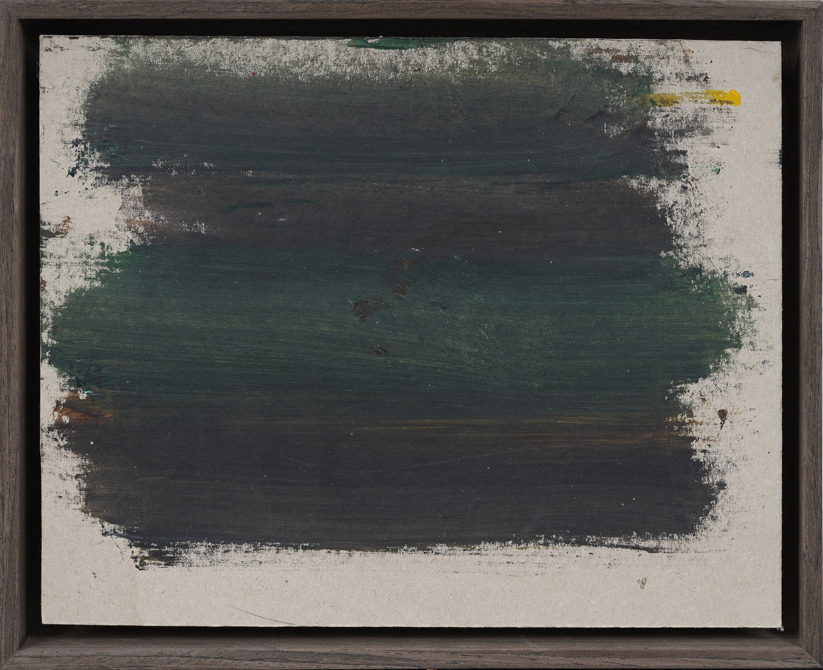 Small Signed Vintage American Modernist Abstract Landscape Original Oil Painting (1 of 4)