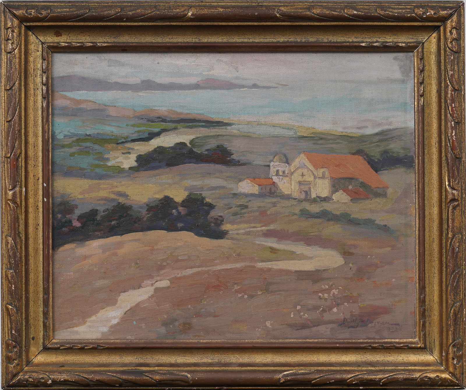 Dorothy Degman (1868-1936) Antique Early California Woman Artist Impressionist Oil Painting (1 of 11)