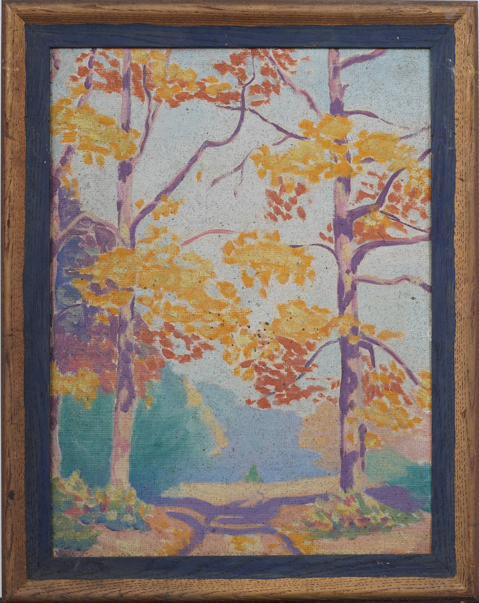 Gladys Roosevelt Dick 1889-1926 Signed American Modernist Rare Woman Artist Landscape Painting (1 of 7)