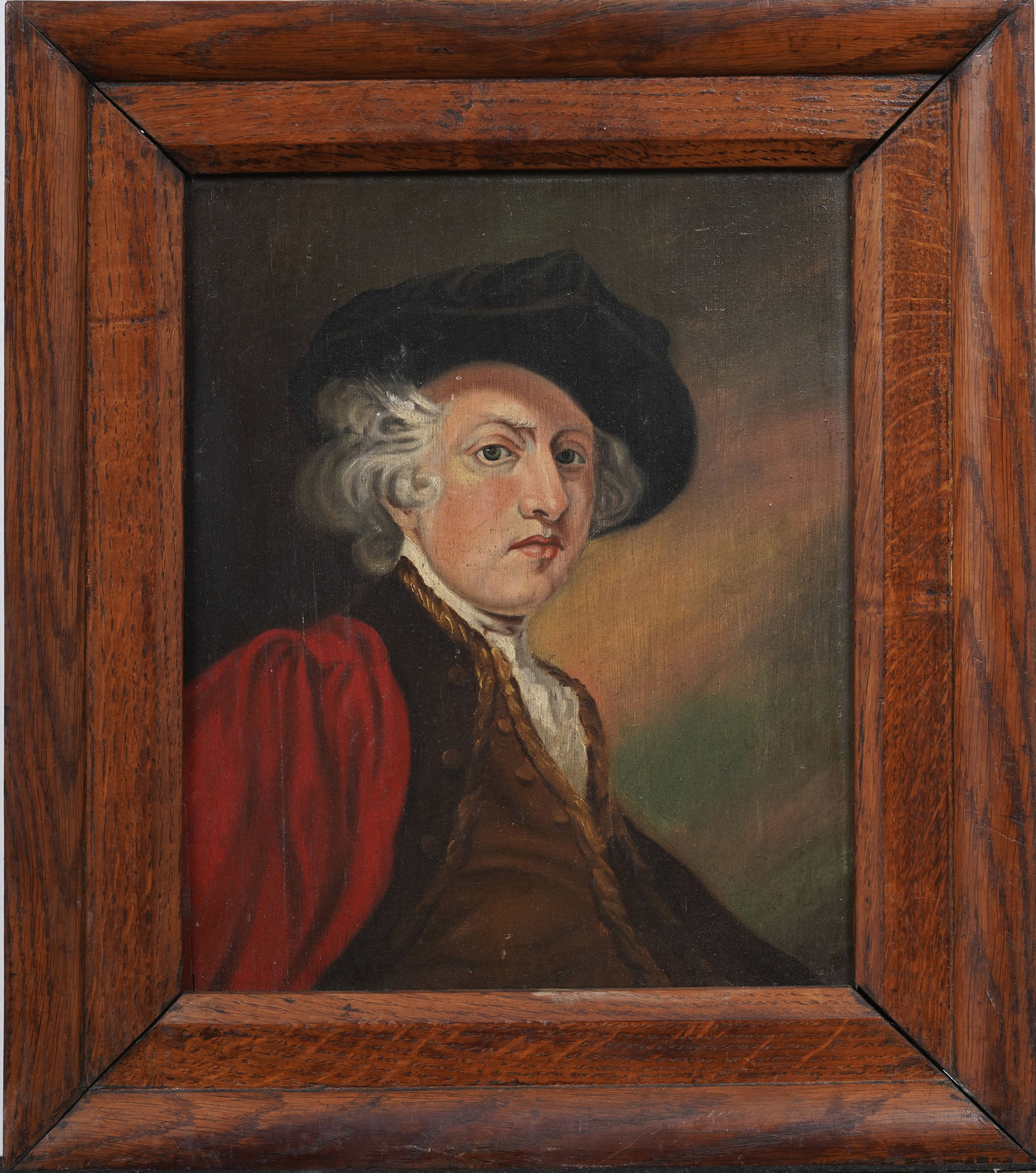 ATTR C. Henderson English Portrait Framed Original Oil Painting (1 of 6)