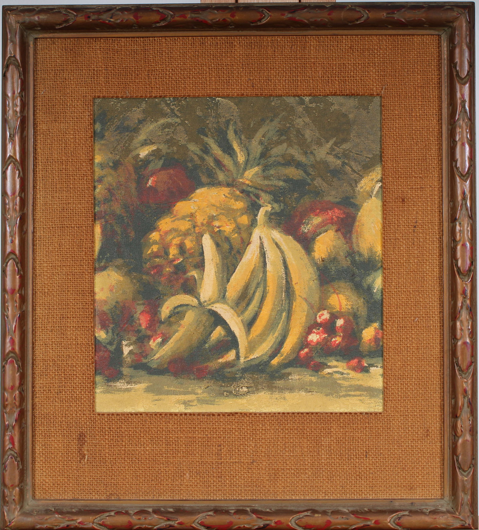 ATTR Warren Woodward Vintage Australian American Impressionist Banana Still Life Framed Oil Painting (1 of 7)