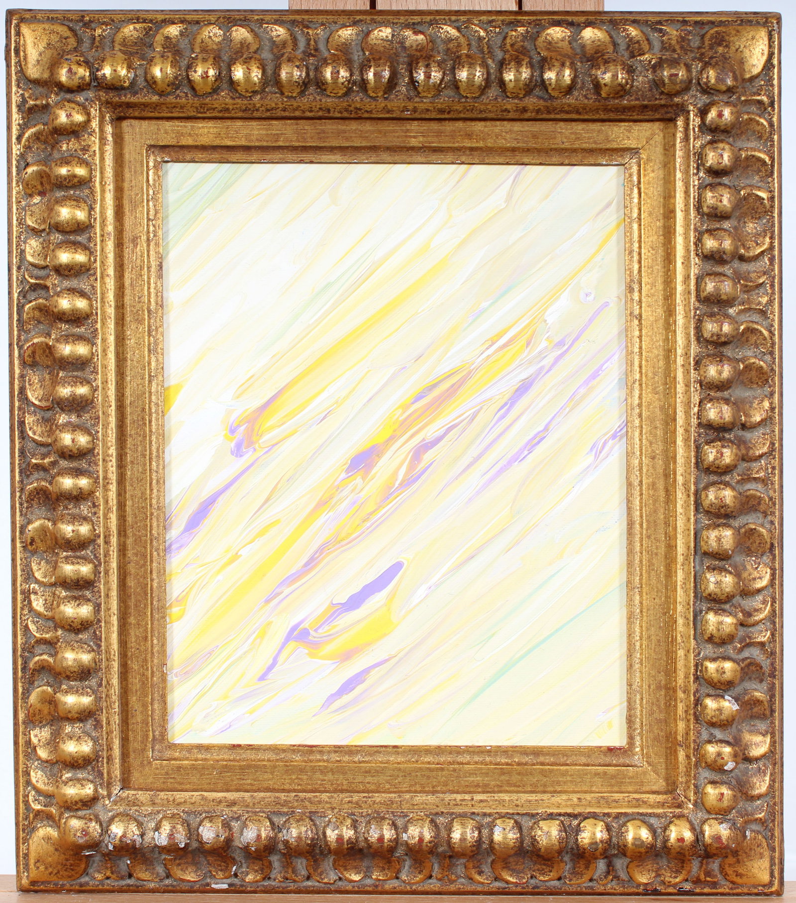 Vintage American Modernist Framed Abstract Expressionist Original Oil Painting: Vintage American modernist oil painting. Measuring: 14.5 by 12.5 inches overall and 8 by 10 painting alone. Please see all images for condition. Size is measured and written on the back of the paintin