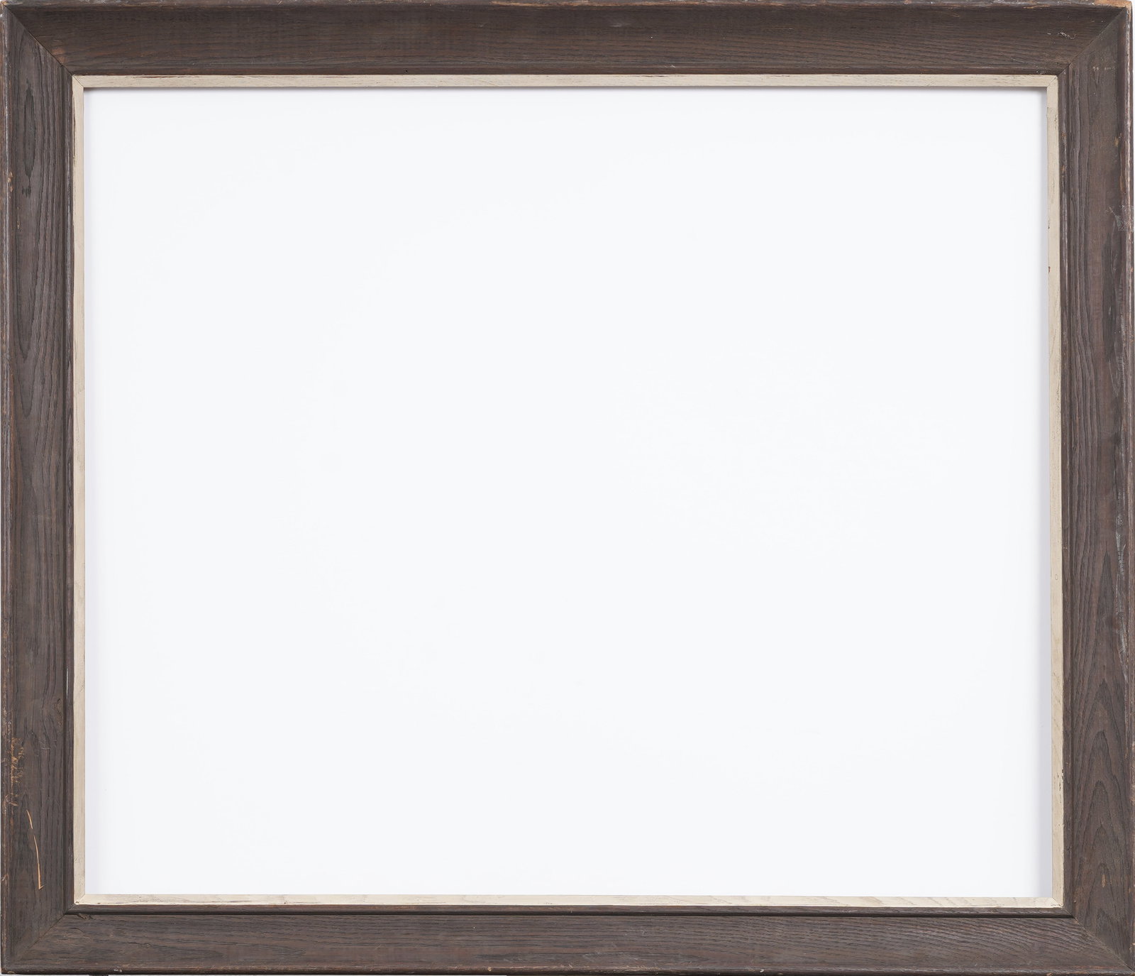 Large Vintage American Modernist Painting Frame Fits Artwork 32 x 38: Vintage modernist wooden oil painting frame. Measuring: 38 by 43 inches overall, 32 by 38 rabbet size, and 31 1/4 by 37 1/4 sight size. Please see all images for condition. Size is measured and