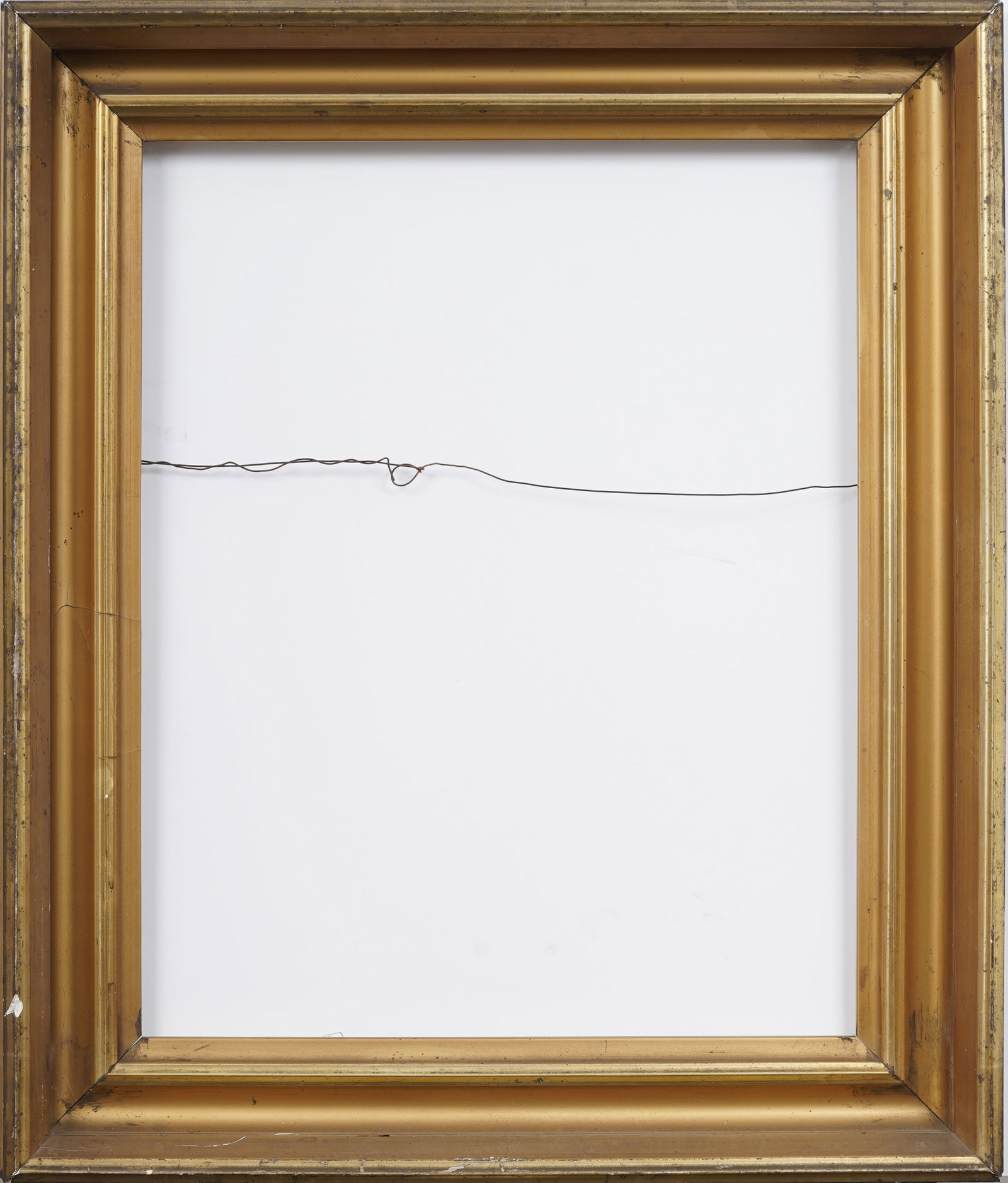 Antique American Lemon Gold Oil Painting Frame Fits 20 x 16 Painting (1 of 5)