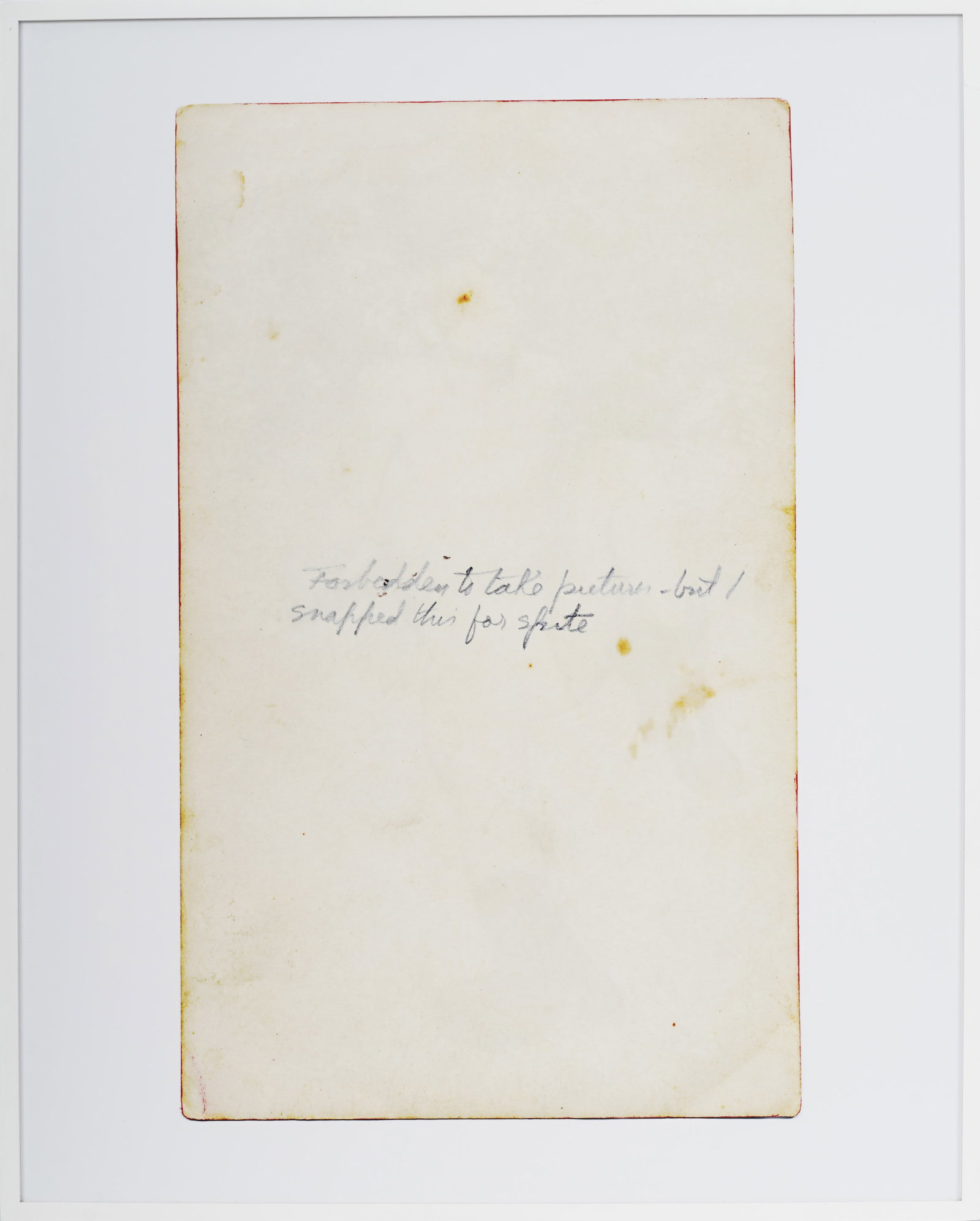 Melanie WillHide " For Spite 2006" Contemporary American Minimalist C-print (1 of 6)