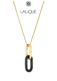 A French Lalique Empreinte Animale Necklace Pendant, Hallmarked