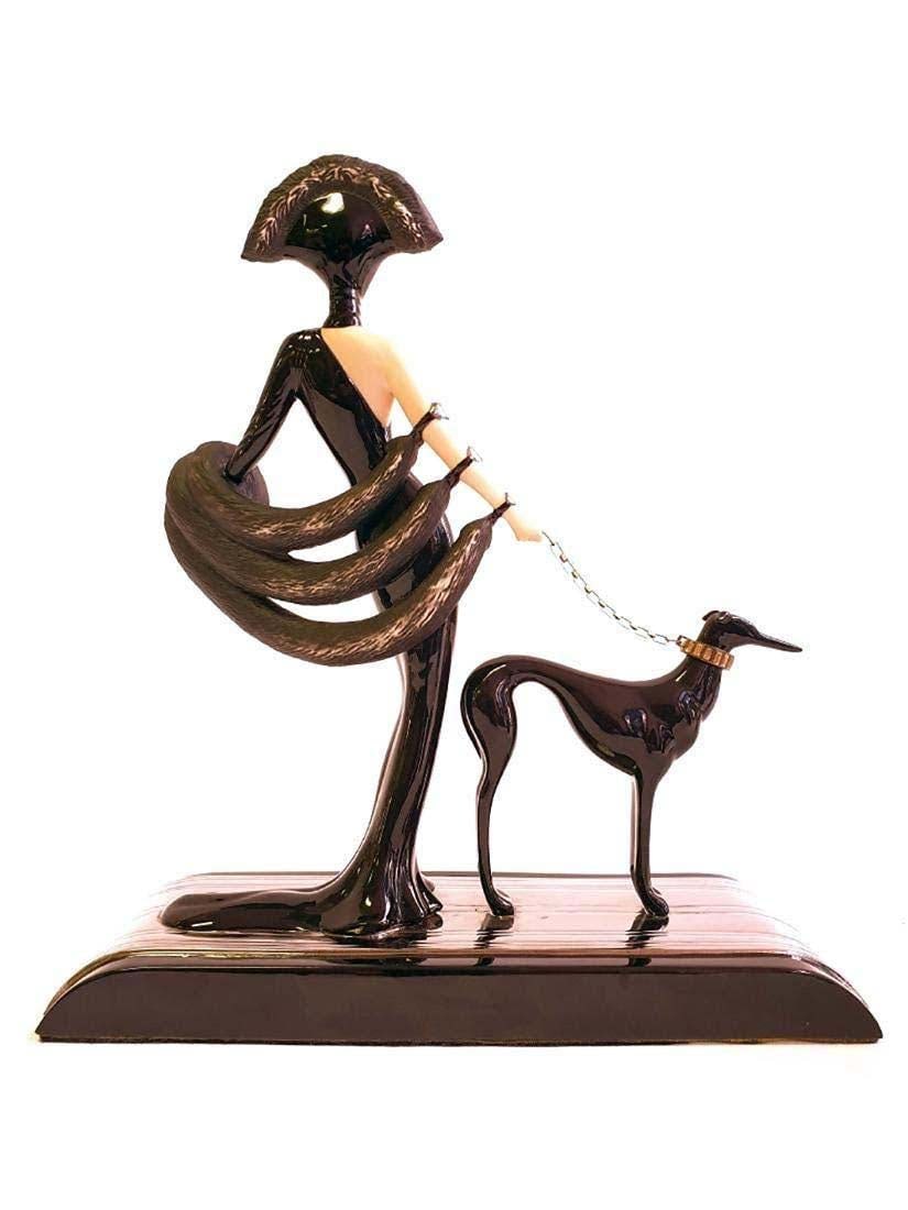 Symphony in Black, A Rare House of Erte Figurine Group, Ltd Edition - 3