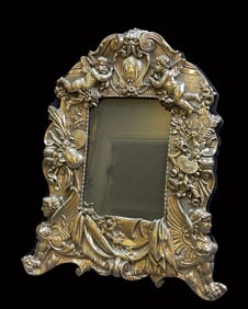 A Sterling Silver 925 Figural Frame